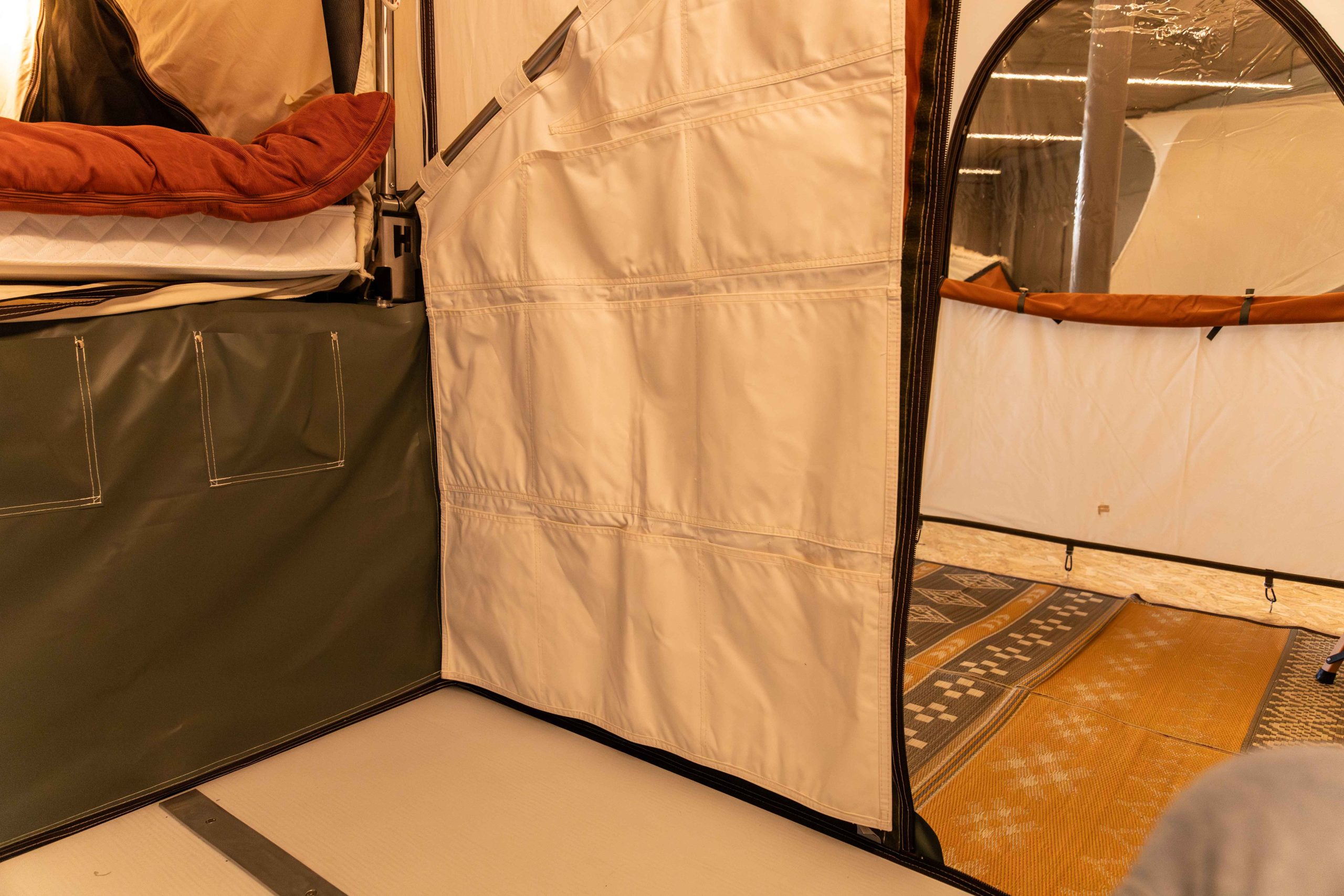 Doppelseitige Taschen-Schürze XL