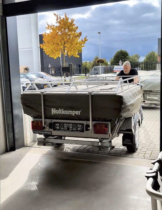 Holtkamper in der Werkstatt Utrecht