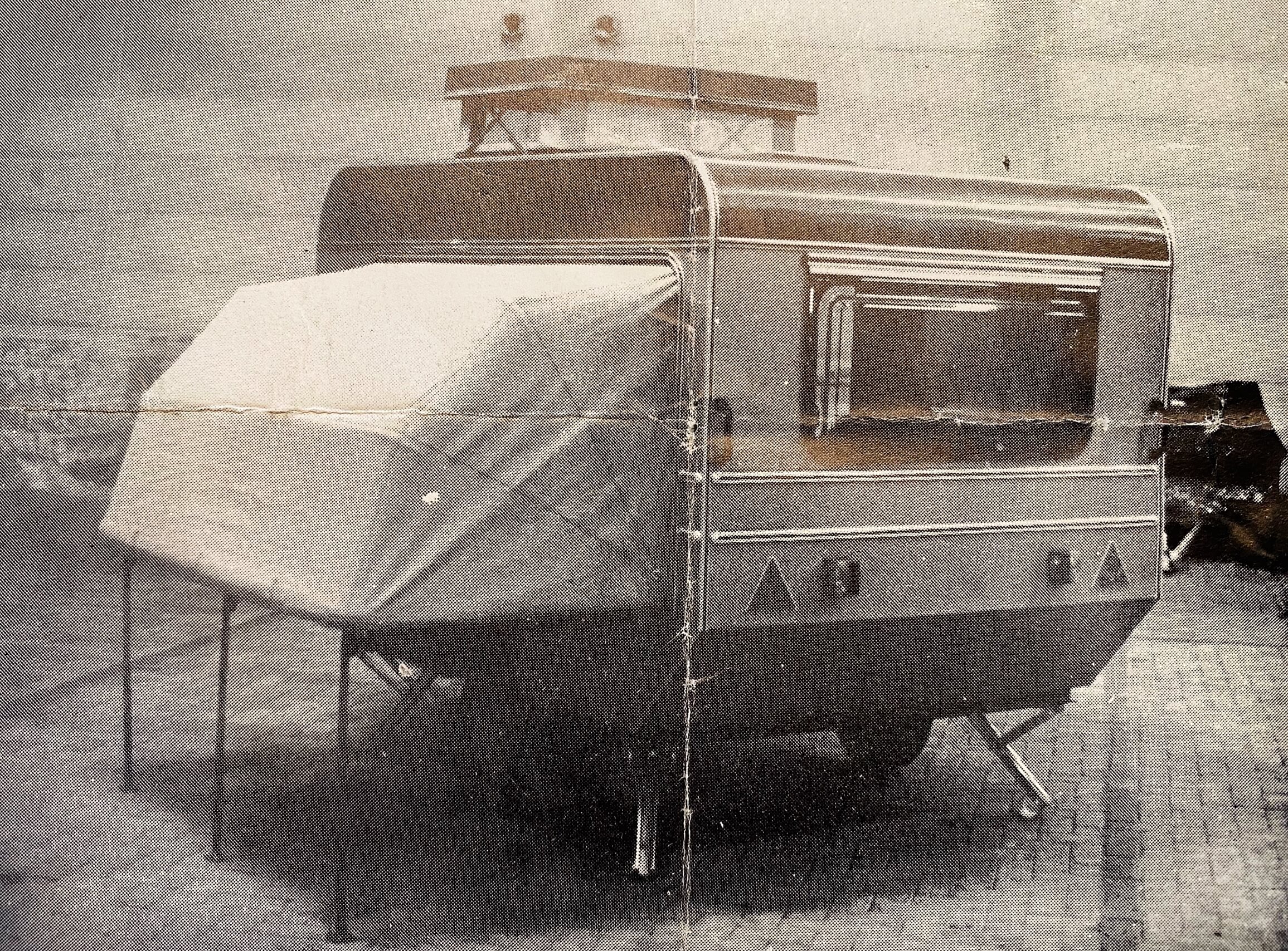 Holtkamper Mini Maxi ausklappbarer Wohnwagen