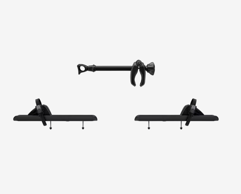 3. Schiene für Thule-Fahrradträger, schwarz