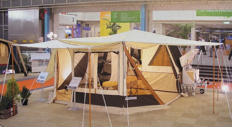 Holtkamper Membrane High Tech Zeltdach (natürliche Klimatisierung)